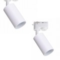 Spot do systemu szynowego 1 obwodowy TUBE kolor biały GU10 - TLS001-WH Zuma Line