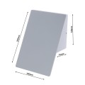 Milagro OPRAWA ELEWACYJNA PLAIN 10W LED Biała ML096