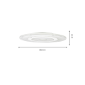 Milagro Plafon VOLTA 36W LED + PILOT ML107