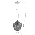 Milagro Lampa wisząca ORLANDO 1xE27 ML5549
