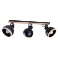 Milagro Lampa sufitowa OVAL BLACK 3xE27 MLP8658
