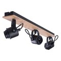 Milagro Lampa sufitowa OVAL BLACK 3xE27 MLP8658