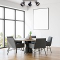 Milagro Lampa sufitowa OVAL BLACK 3xE27 MLP8658