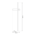Kinkiet VISION 4W LED 3000K ML1006 Milagro