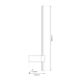 Kinkiet SWING 12W LED 3000-6000K ML1011 Milagro