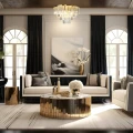 Lampa sufitowa MILANO fi 60cm 9xE14 ML1024 Milagro