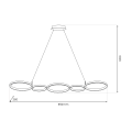 Lampa wisząca OLYMPIA WHITE 50W LED ML1176 Milagro