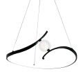 Lampa wisząca PERLA BLACK 34W LED ML1177 Milagro