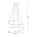 Lampa wisząca DOUBLEMOON 30W LED ML1178 Milagro