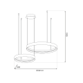 Lampa wisząca ORBITA 72W LED ML1187 Milagro