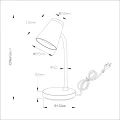 Lampka Biurkowa Chico 4,5W 4000K Czarny ML1443 Milagro