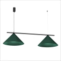 Lampa wisząca CAPITAL BLACK/GREEN 2XGX53 MLP1529 Milagro