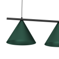 Lampa wisząca CAPITAL BLACK GREEN 3XGX53 MLP1530 Milagro