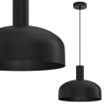 Lampa wisząca VISBY BLACK 1xE27 MLP1553 Milagro