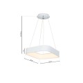 Lampa wisząca ASTRO WHITE 40W LED 4000K ML1853 Milagro
