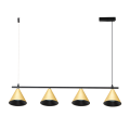 Lampa Wisząca Cone Złoty 4xGU10 ML1125 Milagro
