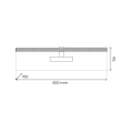 Kinkiet PRADO White 11W LED 3000K ML1003 Milagro