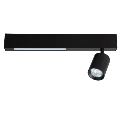 Lampa Sufitowa Magnet 5W+1xGU10 3000/4000K Czarny ML1130 Milagro