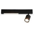 Lampa Sufitowa Magnet 5W+1xGU10 3000/4000K Czarny ML1130 Milagro