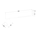 Lampa Sufitowa Magnet 9W+2xGU10 3000/4000K Czarny ML1132 Milagro