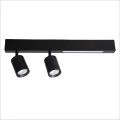 Lampa Sufitowa Magnet 9W+2xGU10 3000/4000K Czarny ML1132 Milagro