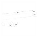Lampa Sufitowa Magnet 9W+2xGU10 3000/4000K Biały ML1133 Milagro
