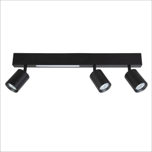 Lampa Sufitowa Magnet 9W+3xGU10 3000/4000K Czarny ML1134 Milagro