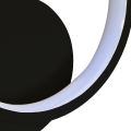 Kinkiet HOOP BLACK 7W LED ML1540 Milagro