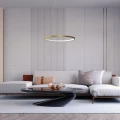 Lampa wisząca HOOP GOLD 27W LED ML1545 Milagro