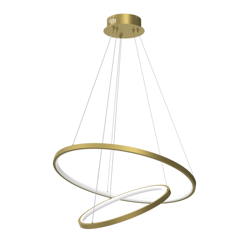 Lampa wisząca HOOP GOLD 51W LED ML1546 Milagro