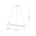 Lampa wisząca LORENZO 35W LED 4000K ML1583 Milagro