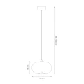 Lampa wisząca VASO 1 WHITE 4W ML1398 Milagro