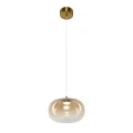 Lampa wisząca VASO 1 AMBER 4W ML1399 Milagro