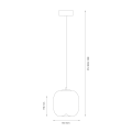 Lampa wisząca VASO 2 WHITE 4W ML1401 Milagro