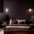 Lampa wisząca VASO 3 AMBER 4W ML1405 Milagro