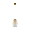 Lampa wisząca VASO 3 AMBER 4W ML1405 Milagro