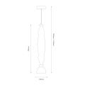 Lampa wisząca LUCCO smoked 18W ML1415 Milagro