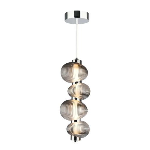 Lampa wisząca BOLLA SMOKED 17W LED ML1423 Milagro
