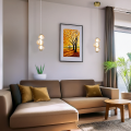 Lampa wisząca BOLLA GOLD 12W LED ML1424 Milagro