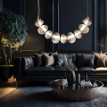 Lampa wisząca BOLLA SMOKED 36W LED ML1429 Milagro