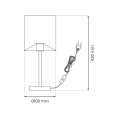 Lampka nocna MORGAN 1xE27 ML1802 Milagro