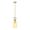 Lampa wisząca MOLLY AMBER 1xE14 ML1823 Milagro
