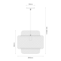 Lampa wisząca HESTIA 1xE27 ML1809 Milagro