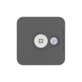 Lampka Podszafkowo-Schodowa Stanley Czarny 3CCT 7,5*7,5cm EKB1392 Eko-Light