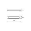 Listwa LED Batten 9W 30cm 4000K EK9837 Eko-Light