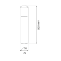 Słupek Ogrodowy Harlem 1xE27 IP44 80cm EKO1712 Eko-Light