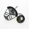 Lampa wisząca ogrodowa latarenka TEVIO W 1xE27 IP54 czarna Kobi