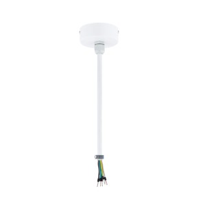 Puszka zasilająca z przewodem do złącz zasilających do wersji wiszącej (szyna 3-fazowa) CTLS POWER SUPPLY KIT BLACK Commercial Lighting 8283 czarna Nowodvorski Lighting