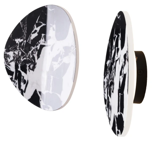 MAXLIGHT W0391 KINKIET MARBLES 6W CZARNY