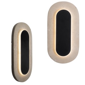 MAXLIGHT W0393 KINKIET TRAVERTINO OVAL 10W